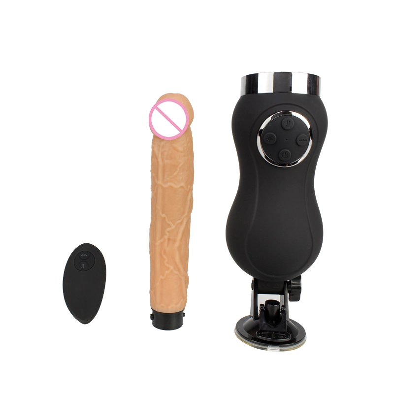 Wireless Remote Control Automatic Sex Toy Electric Female Private Sex Machine up and Down Thrusting Vibrator Dildo for Women