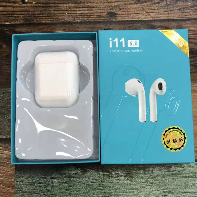 I11 Tws Bluetooth Wireless 5.0 Bluetooth Headset Lightning in-Ear Headphones Earbuds Microphone