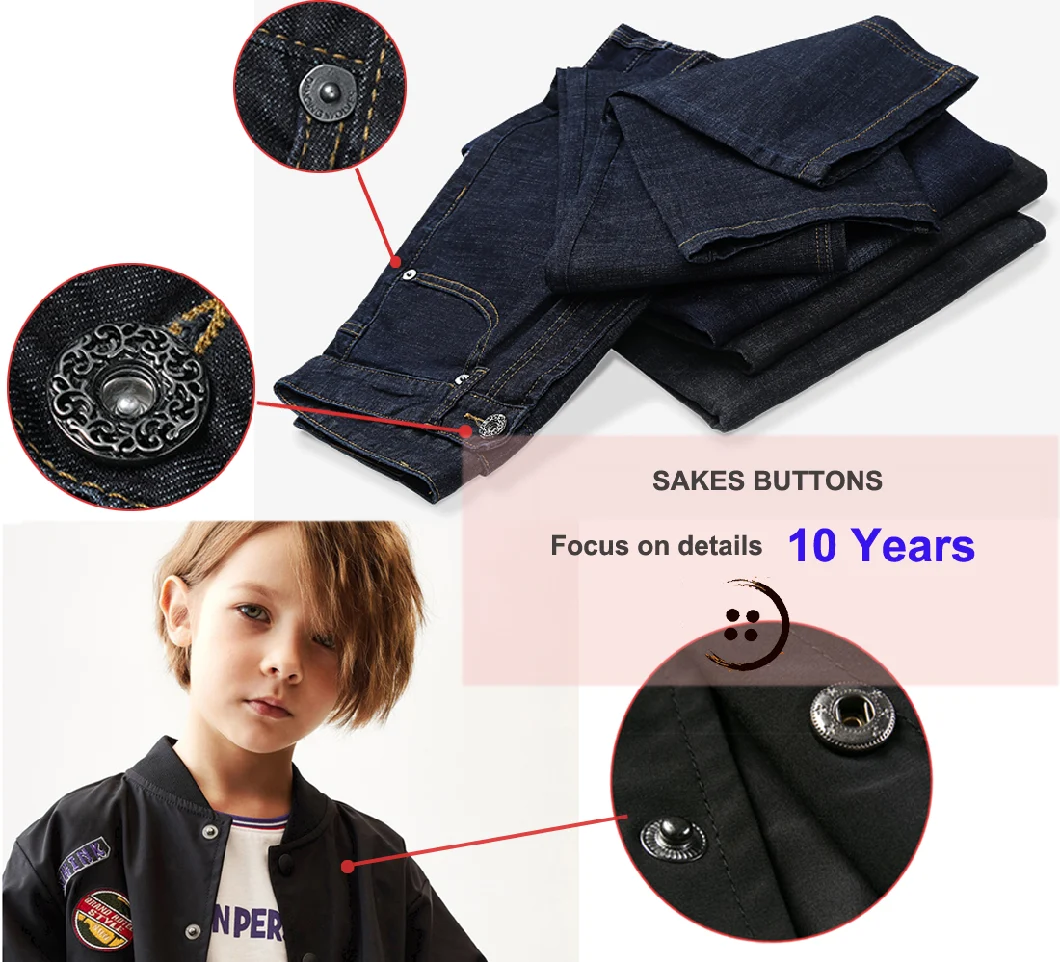 Wholesale Classical Garment Accessories Jeans Button Metal Shank Button
