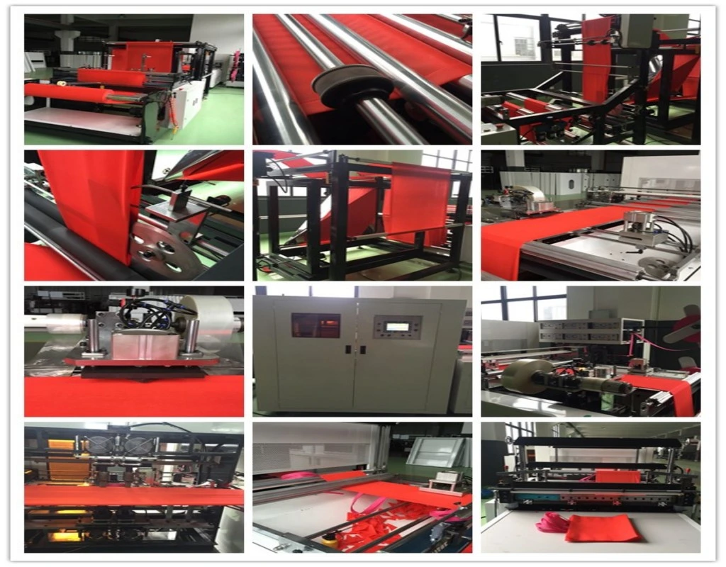 Automatic Non-Woven Bag Making Machine with Online Handle Attaching