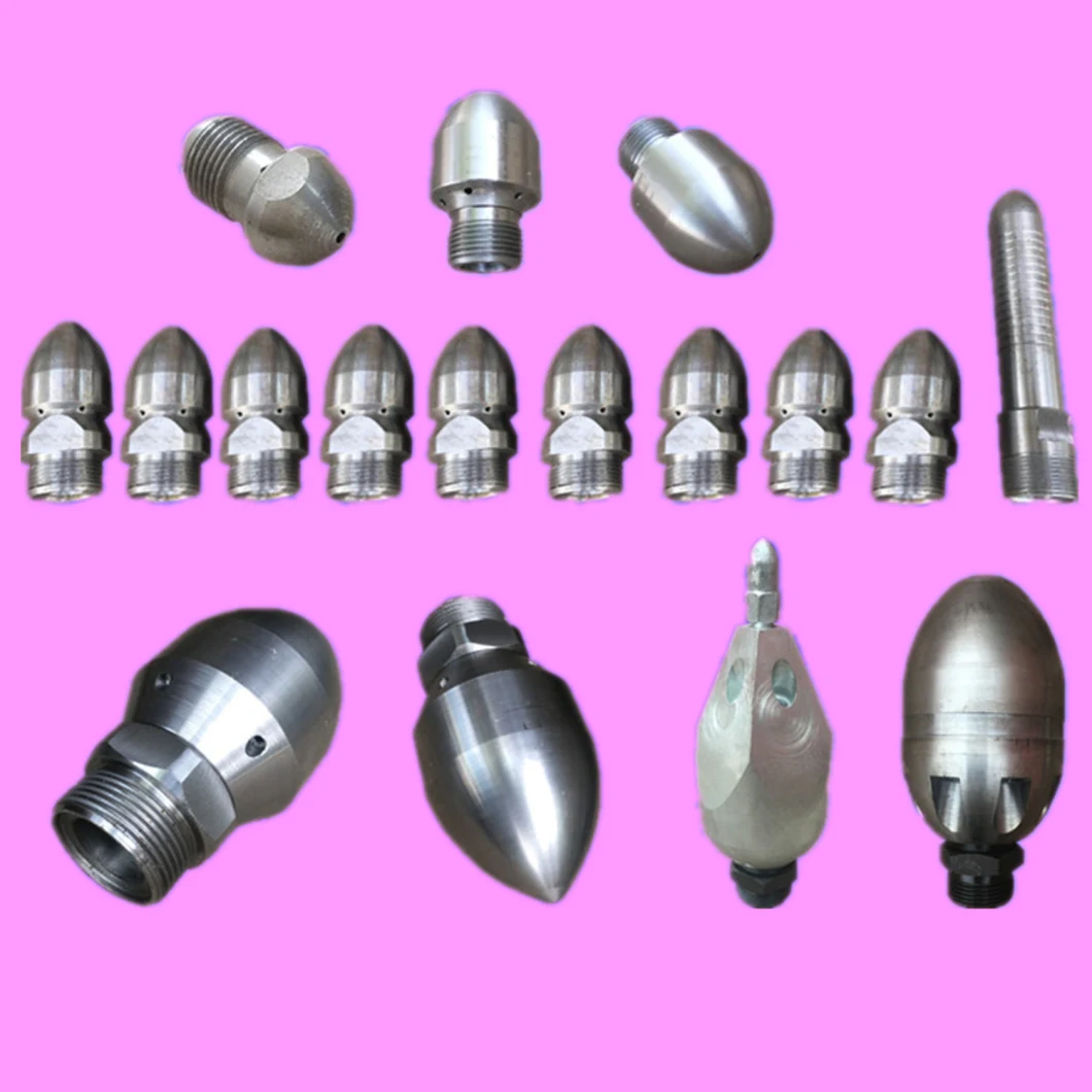 Sewer Cleaning Nozzles Sewer Jetter Nozzles (Sewer  Jetter  Nozzles  and  Root  Cutter  Kits)