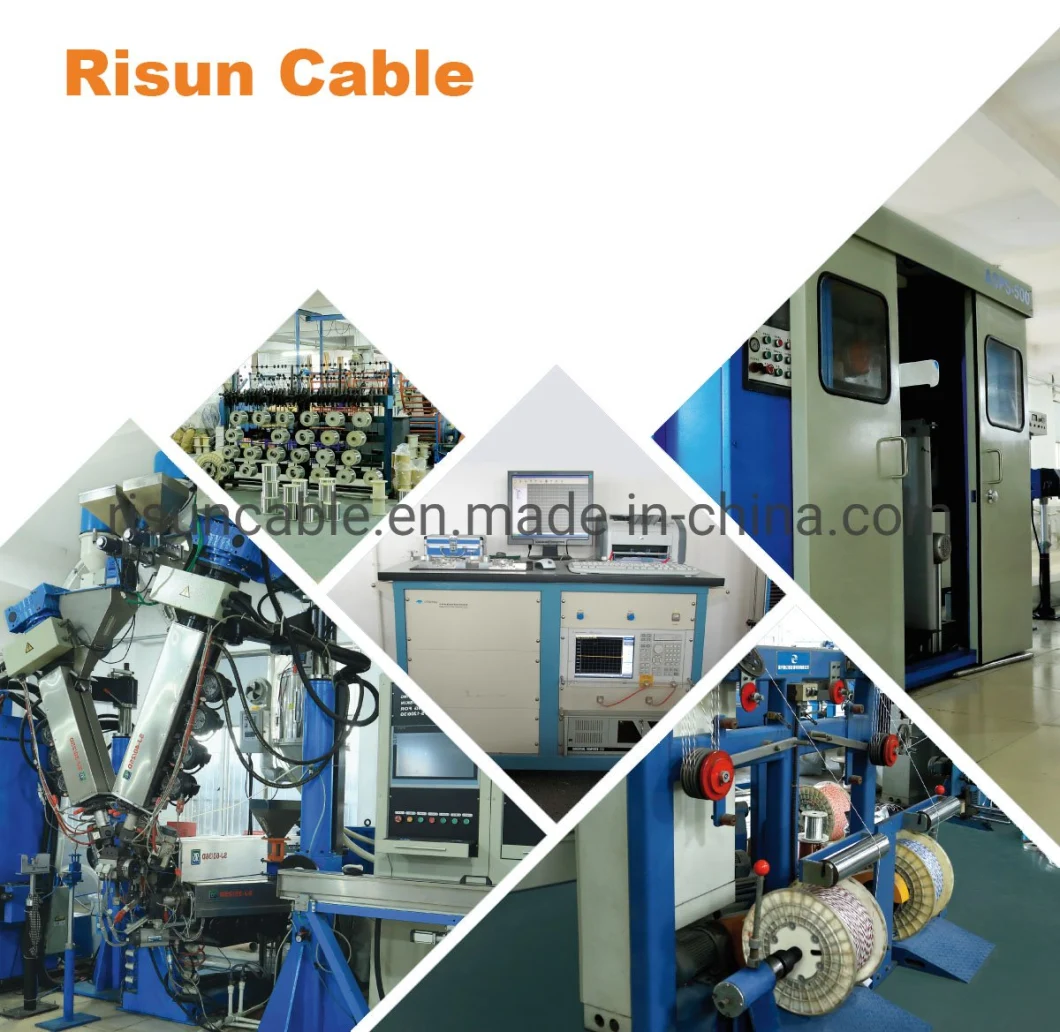 CCTV Camera Cable UTP FTP Cat5e Cable with Messenger and Power Cable