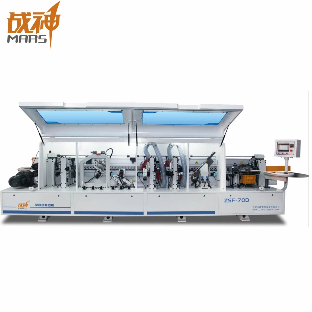Zsf70d Automatic High Speed Approved with Ce Acrylic Board Edgebander Machine for Pocket Doors