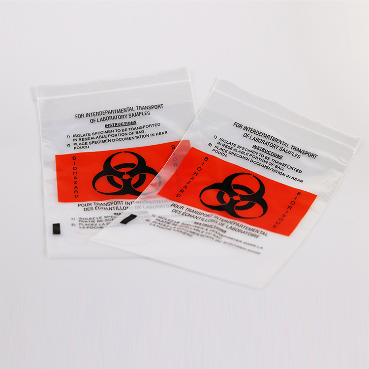 Kangaroo Bag LDPE Back Pocket Pink Antistatic Lab Use