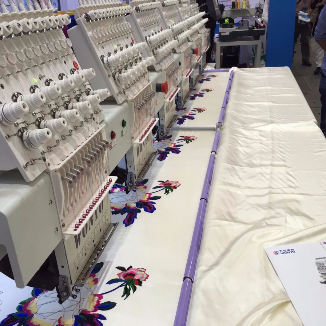 6 Head High Speed Sewing Embroidery Machine Computer Cap Embroidery Machine