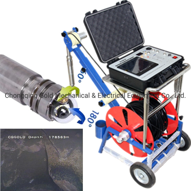Hydrologic Investigation Camera 500m Water Well Inspection Camera Vertical Downhole Video Camera
