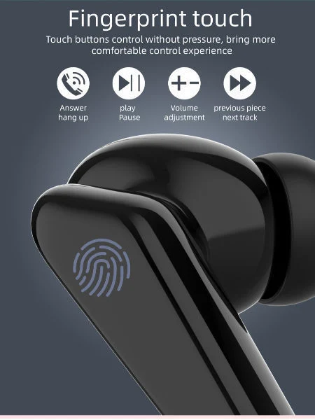 New Arrival HD Sound Microphone Headphone Mobile Phone Earphone Tws Earbud Earpod Bluetooth Headset