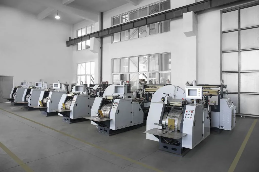 Mechanical V Bottom Paper Bag Machine Jys-400/650/850 Inline Two Color Printer