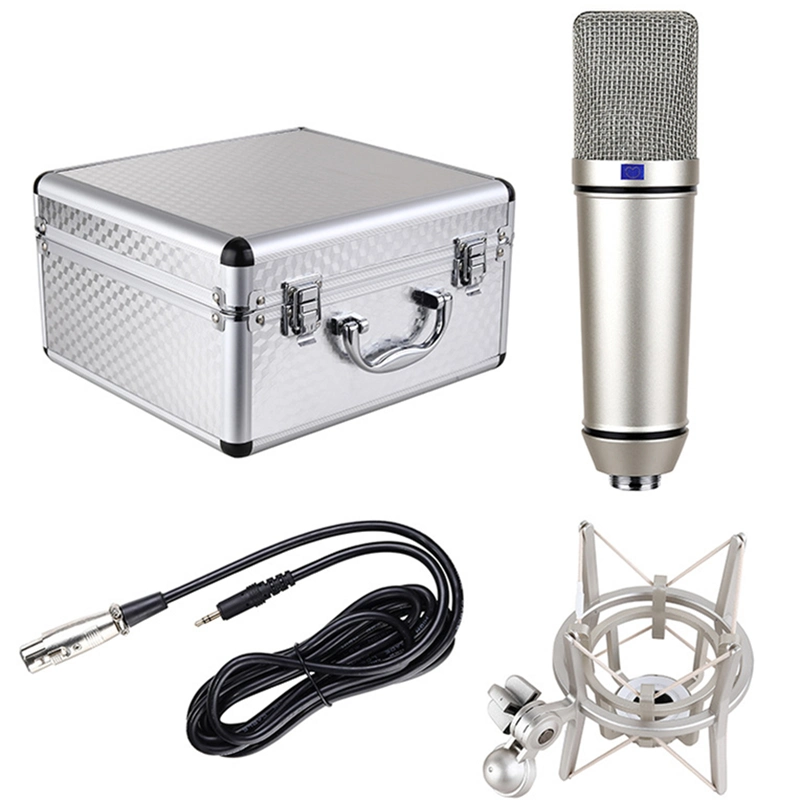New Podcast Equipment Microphone Condenser Studio Recording U87 Best Condenser Microphone for Studio Recording