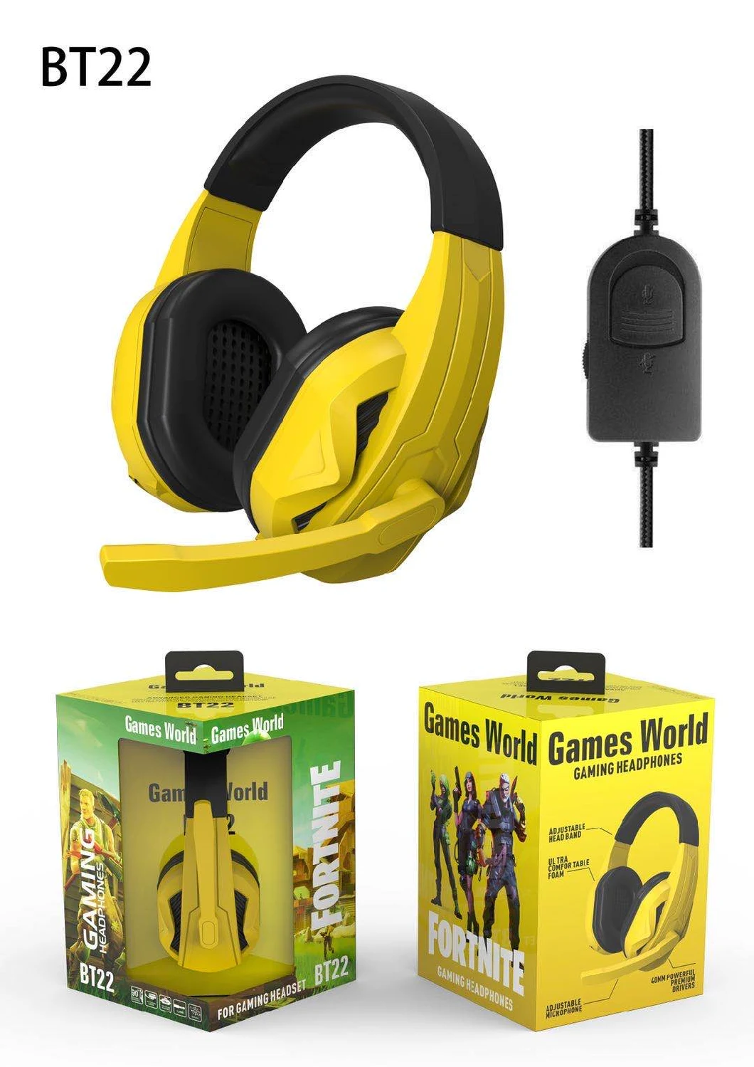 2020 The Best Sale Accessories Game Headset Game Hf Microphone Design for Game & Mobile