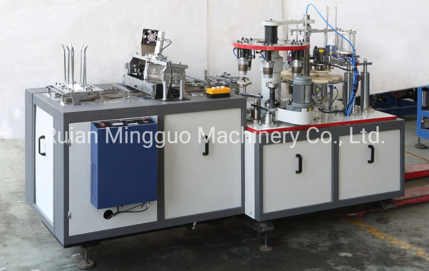 CE Standard Automatic Attaching Outer Jacket Machine for Paper Cup Bowl Attaching Outer Jacket Machine