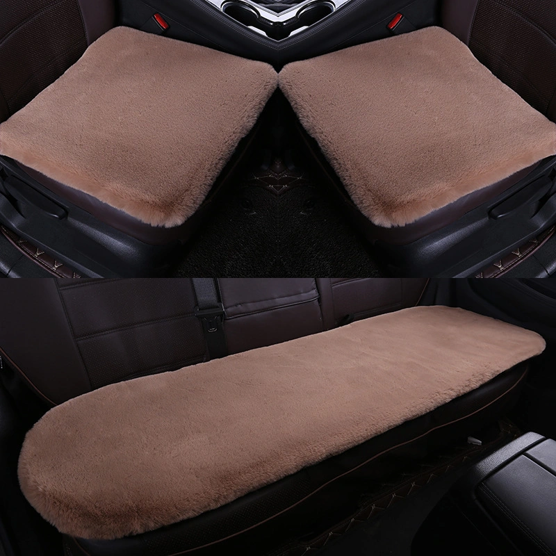 Faux Fur Seat Cushion Cover for Car Sofa