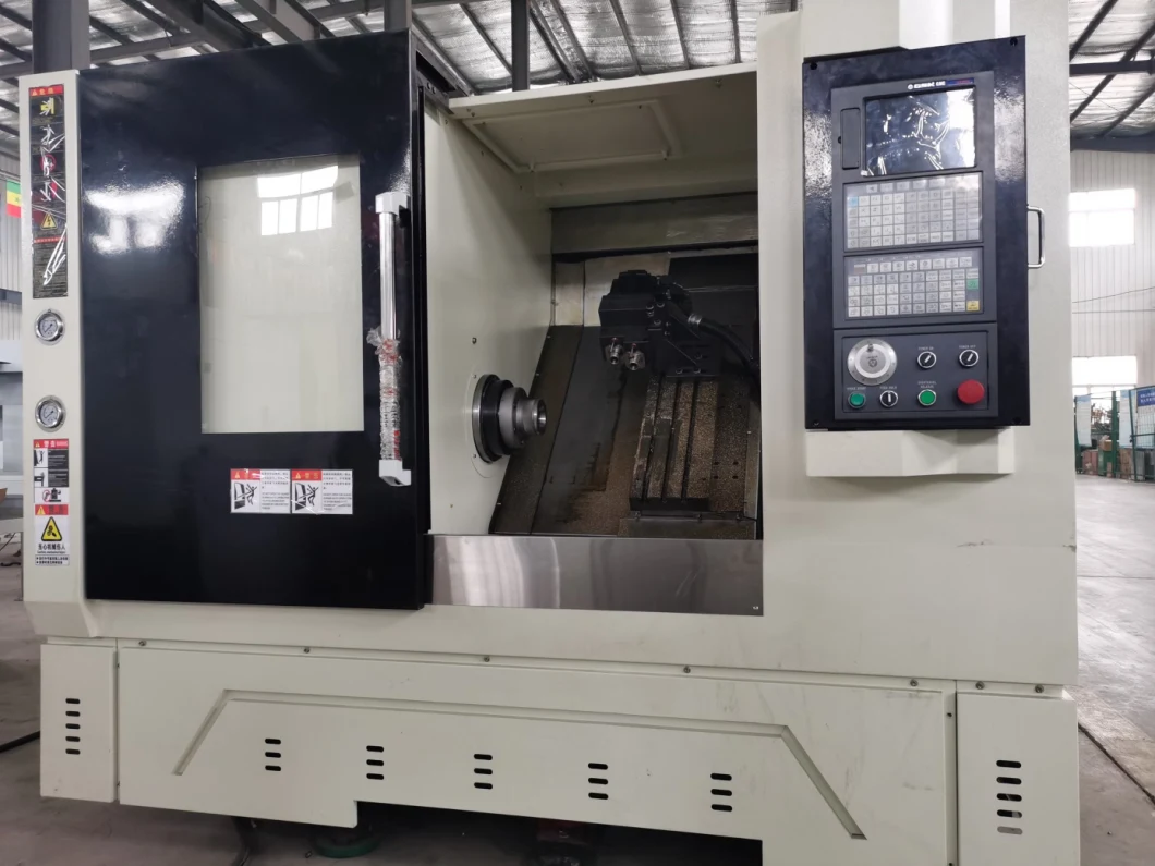 Horizontal Metal Automatic Slant Bed CNC Turning Center Lathe Machine Ck450