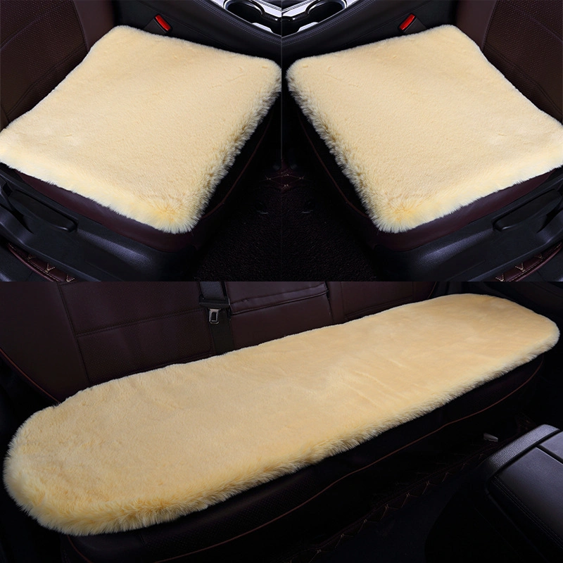 Faux Fur Seat Cushion Cover for Auto Car Accessories Decoration