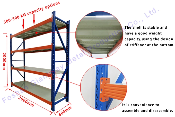 Customized Iron Stacking Racks for Industrial Storage Warehouse