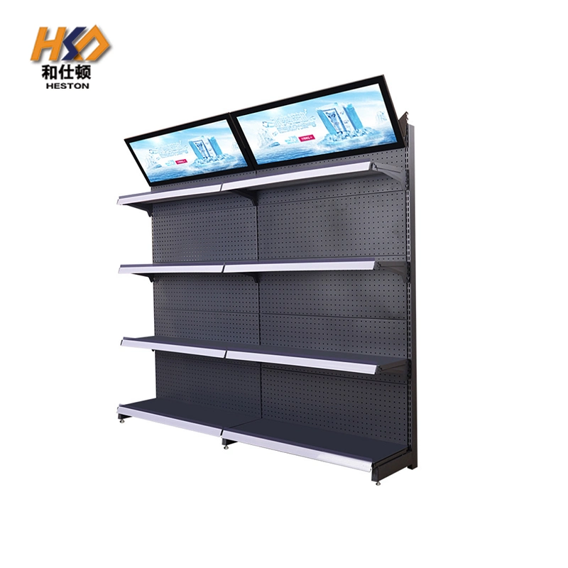 Convenient Installation Metal Departmental Supermarket Shopping Shelf