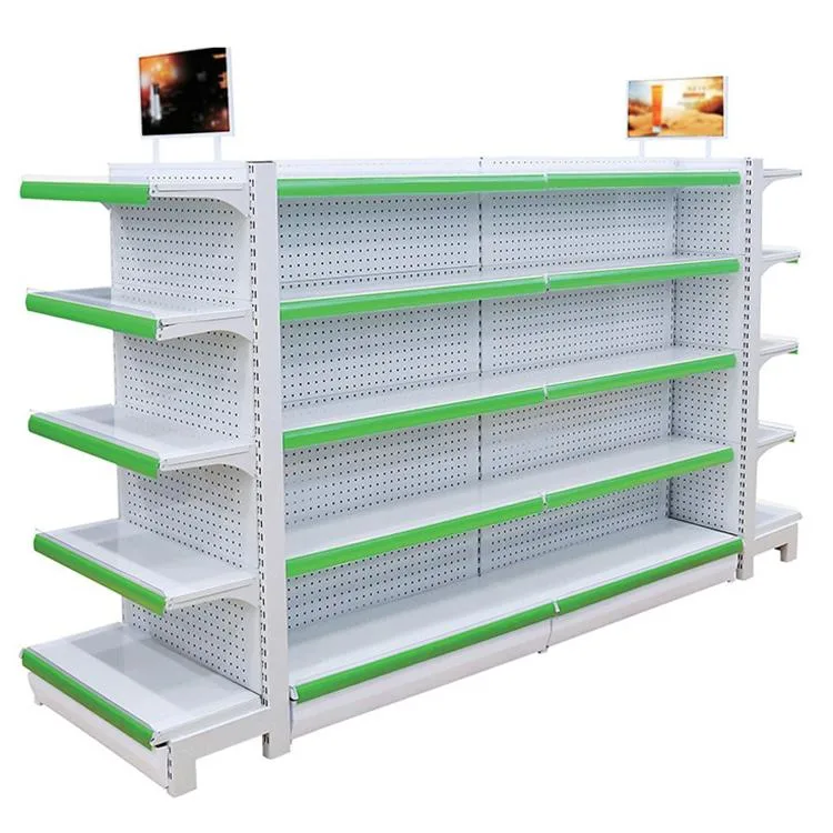 Wholesale Single Side Supermarket Shelf Display Rack Convenience Store