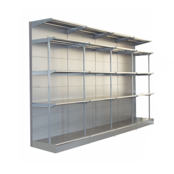 Island Metal Four Post Shelves Rack for Supermarket and Warehouse