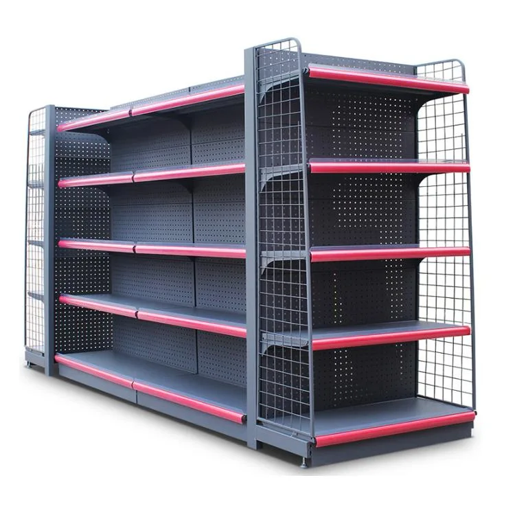 Wholesale Customized Snacks Rack Adjustable Supermarket Shelf Display Rack