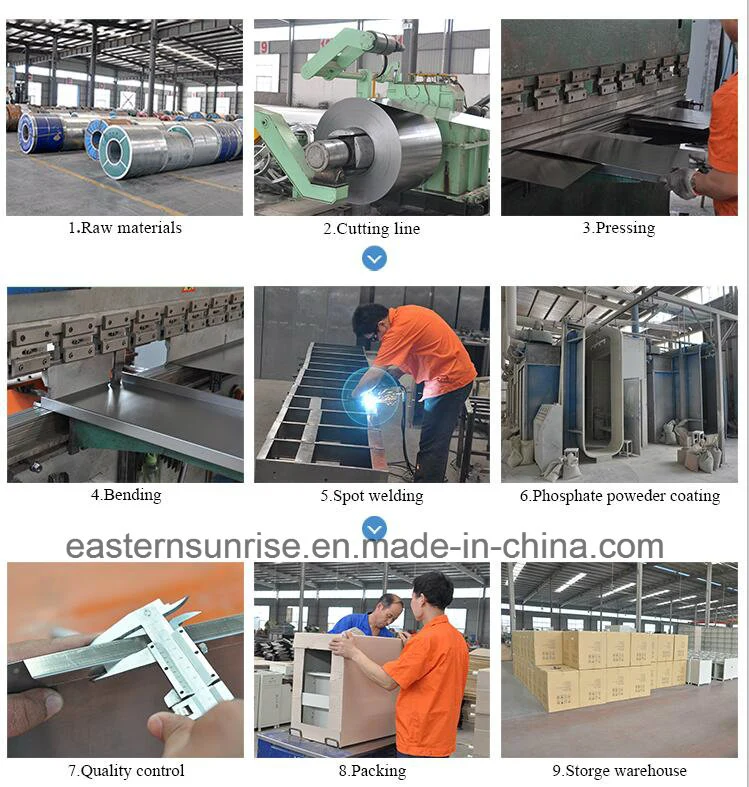 Luoyang Manufacture Warehouse Supermarket Metal Steel Iron Racking