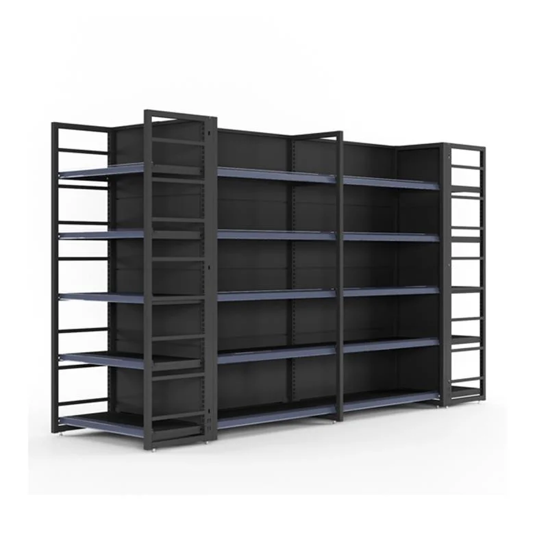 Double Sides Shelving Gondola Supermarket Shelf Display Racks for Sale