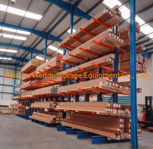 Warehouse Cantilever Racking Steel Storage Pipe Rack System