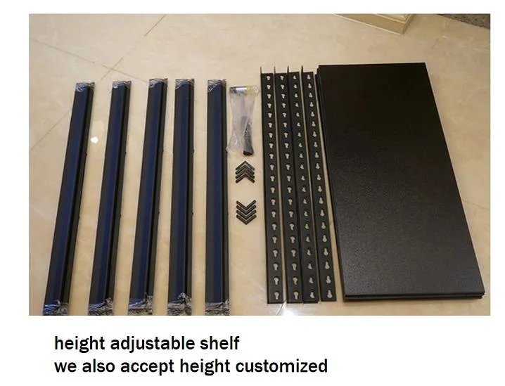 Adjustable Steel Home Boltless Shelving Storage Rack Shelves