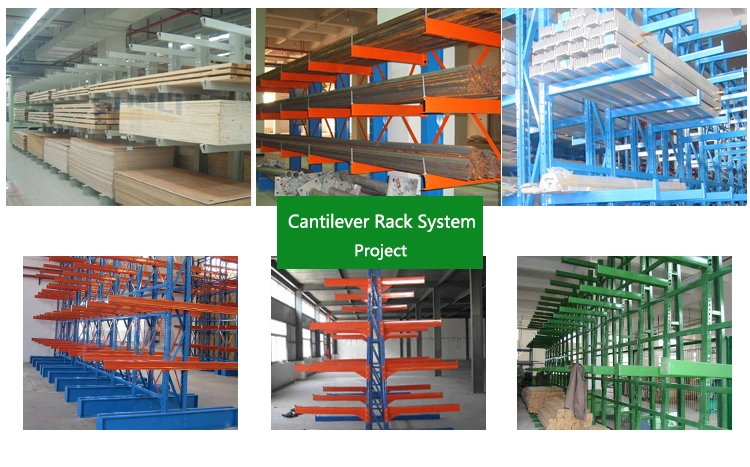 Customized Steel Manufacture Warehouse Metal Heavy Duty Shelves Cantilever Racking
