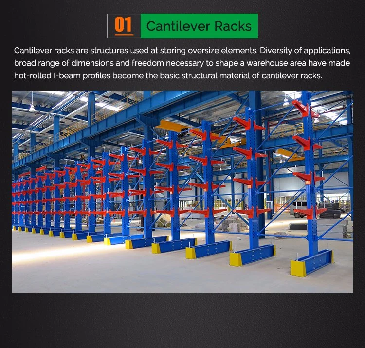 Warehouse Storage Shelf Cantilever Rack
