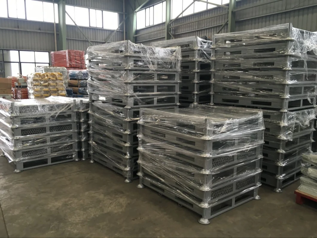 Warehouse Stacking Pallet Metal Pallet Rack Storage