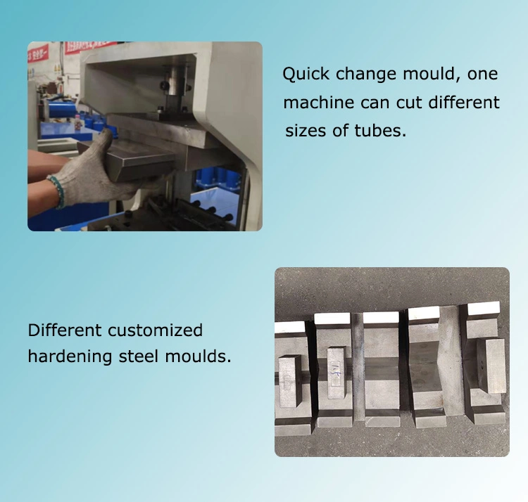 Greenhouse Shed Shelf Display Rack Hydraulic Pipe Notching Machine Adjustable Angle Cutting Corner Notcher