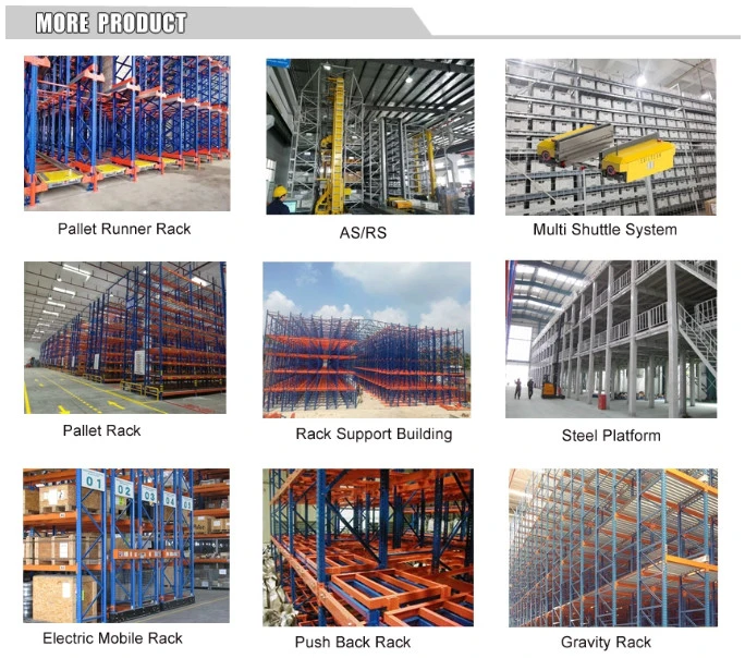 Professional Manufacturer Automatic Warehouse Racking Storage System Asrs System Stacker Crane