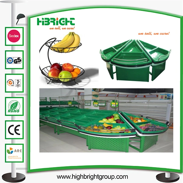 Fruit and Vegetable Display Rack Shelf