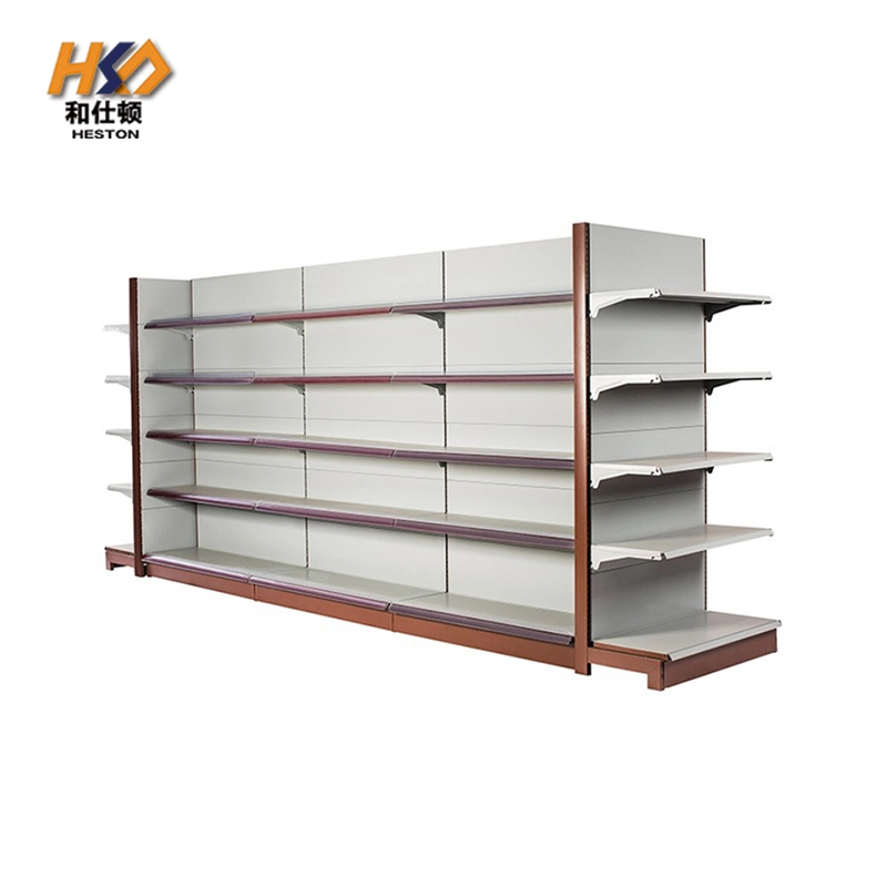 Modern 4-Layer Used Supermarket Shelf/Metal Shelf Supermarket Shelving