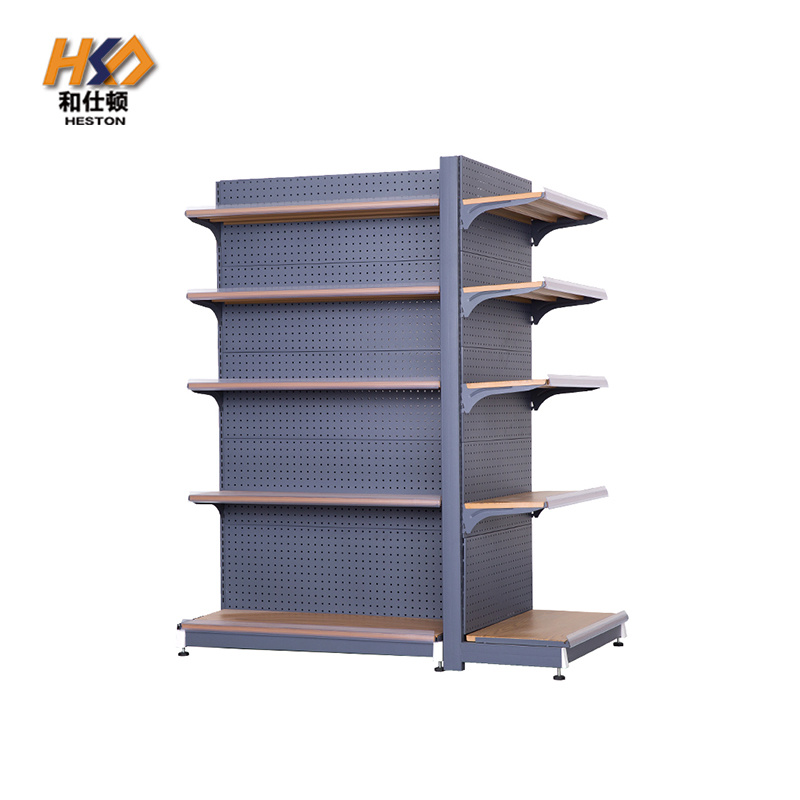 Supermarket Plastic Metal Steel Wooden Display Stands Rack Shelf Counter