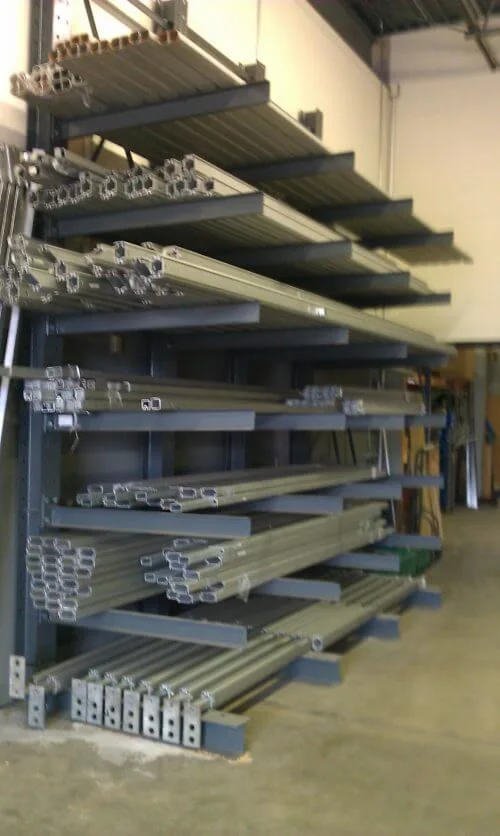 Warehouse Used Selective Cantilever Rack for Longboard Rack