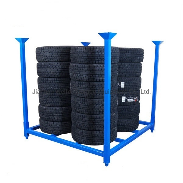 Be Easily Lifted Moved and Stacked for Shelf Storage Rack Metal Stack Rack