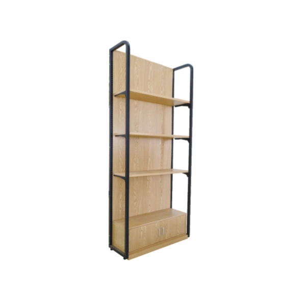 High Quality Gondola Supermarket Display Wooden Shelf