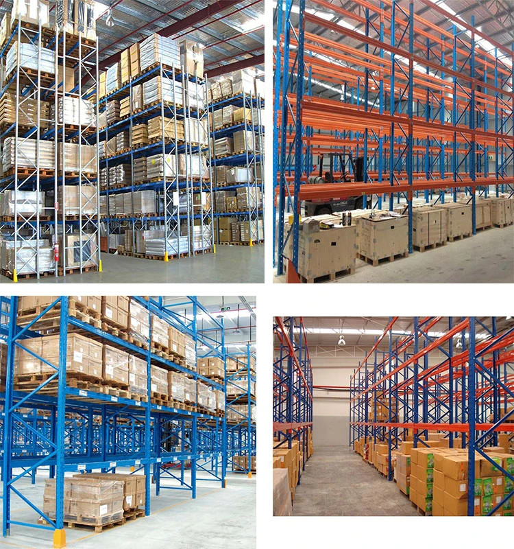 Customize Warehouse Rack System Q235 Steel Beam Structures Heavy Duty Pallet Stacking Racks