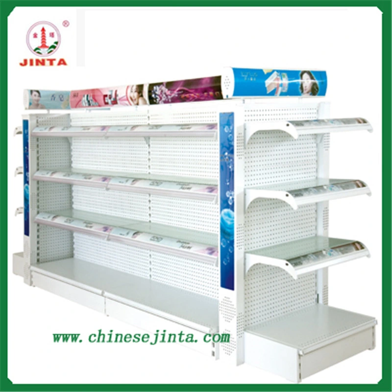 Curved Shelf Double Sided Multi-Layer Display Shelf (JT-A12)