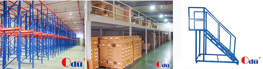 Powder Coated Customized Stacking Warehouse Pallet Rack Storage Shelf for Textile Industry