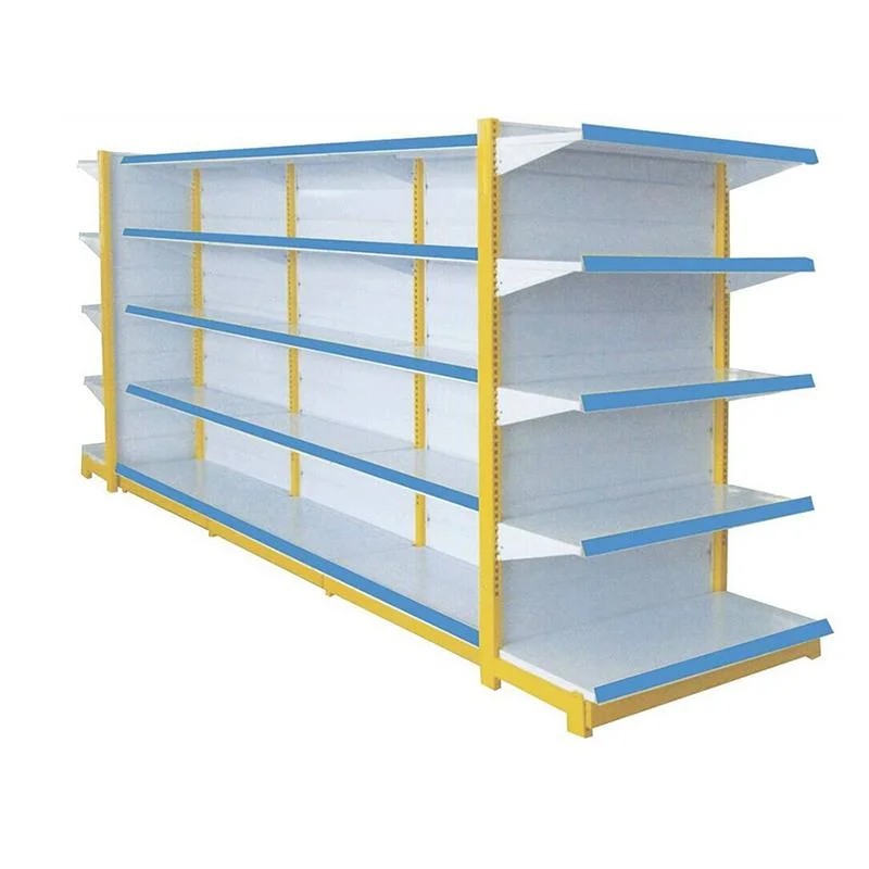 Factory Supplier Wholesale Supermarket Standing Shelf Display Racks Gondola