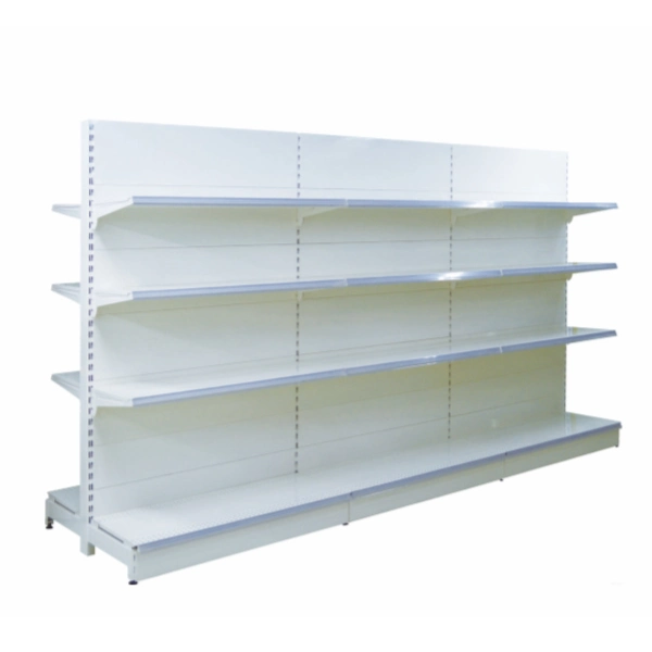 Gondola Rack Double Sided Supermarket Display Shelving with Concise Design