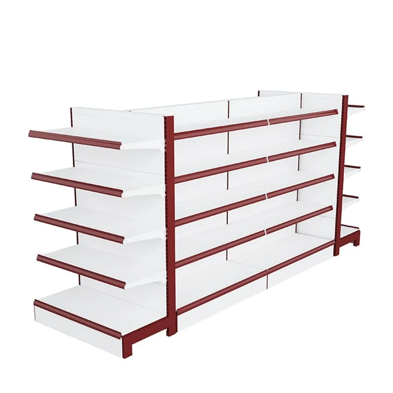 Store Equipment Display Racks Stand Supermarket Advertising Shelf Grocery Gondola