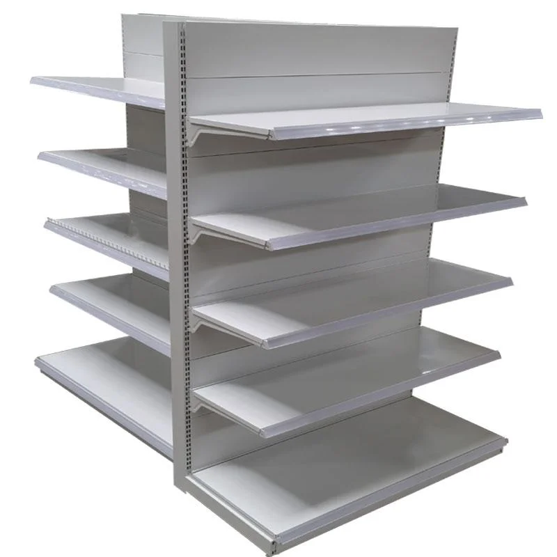 Store Equipment Display Racks Stand Supermarket Advertising Shelf Grocery Gondola