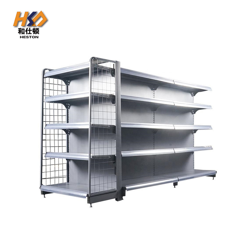 Supermarket Plastic Metal Steel Wooden Display Stands Rack Shelf Counter