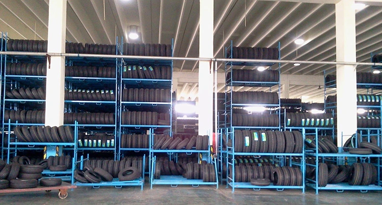 Warehouse Stacking Rack System Forklift Tire Warehouse Rack
