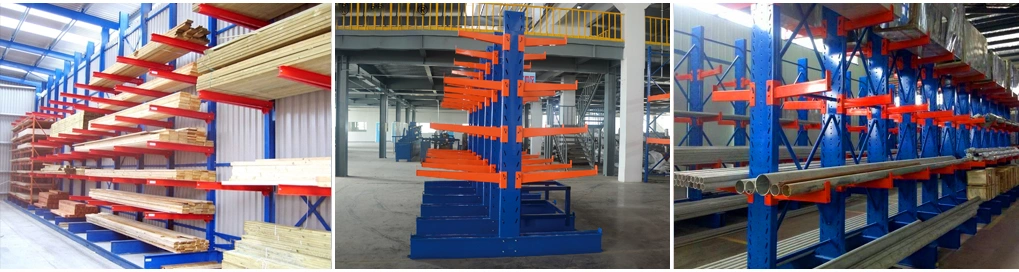 Ce Certificate Industrial Metal Anti Corrosive Heavy Duty Adjustable Cantilever Storage Warehouse Rack for Solutions Manufacturer