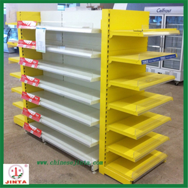 Colorful Powder Coated Grocery Store Shelf