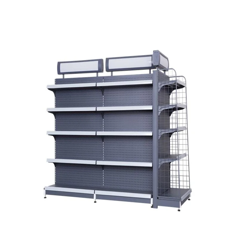 Double Sides Shelving Gondola Supermarket Shelf Display Racks for Sale